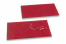 Enveloppen met Japanse sluiting - 110 x 220 mm, rood | Enveloppenland.nl