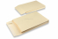 Monsterzak enveloppen blokbodem - 262 x 371 x 40 mm, creme | Enveloppenland.nl