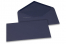 Wenskaart enveloppen gekleurd  - donkerblauw, 110 x 220 mm | Enveloppenland.nl